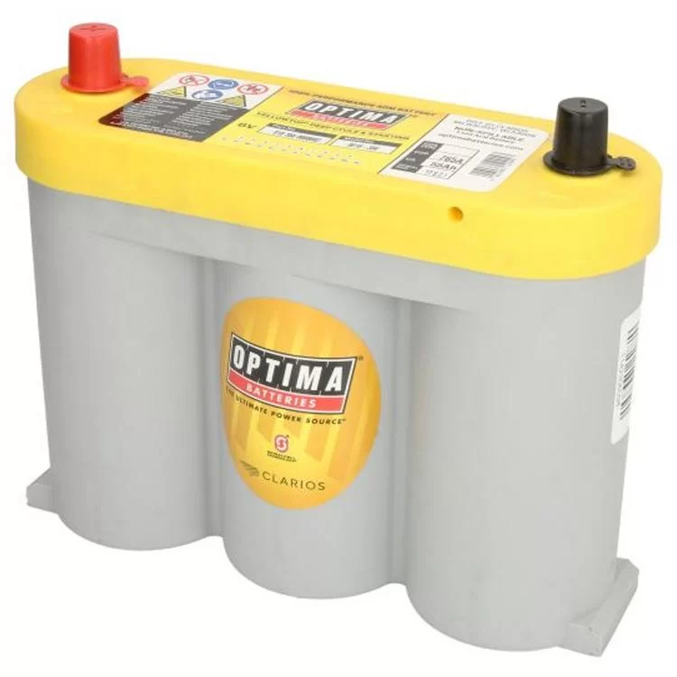в продажу Акумулятор OPTIMA AGM Orbital 12V 55Ah 765A (EN) L+ B01 O818356000 - фото 3