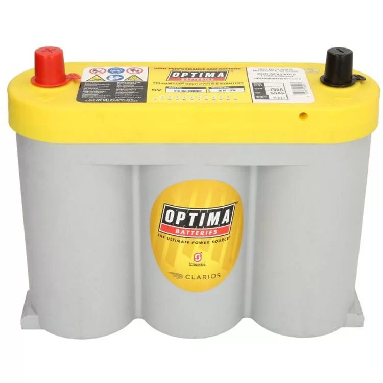 Акумулятор OPTIMA AGM Orbital 12V 55Ah 765A (EN) L+ B01 O818356000