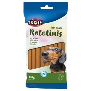 Ласощі для собак Trixie Rotolinis з м'ясом домашньої птиці 12 шт 120 г (4011905031712)