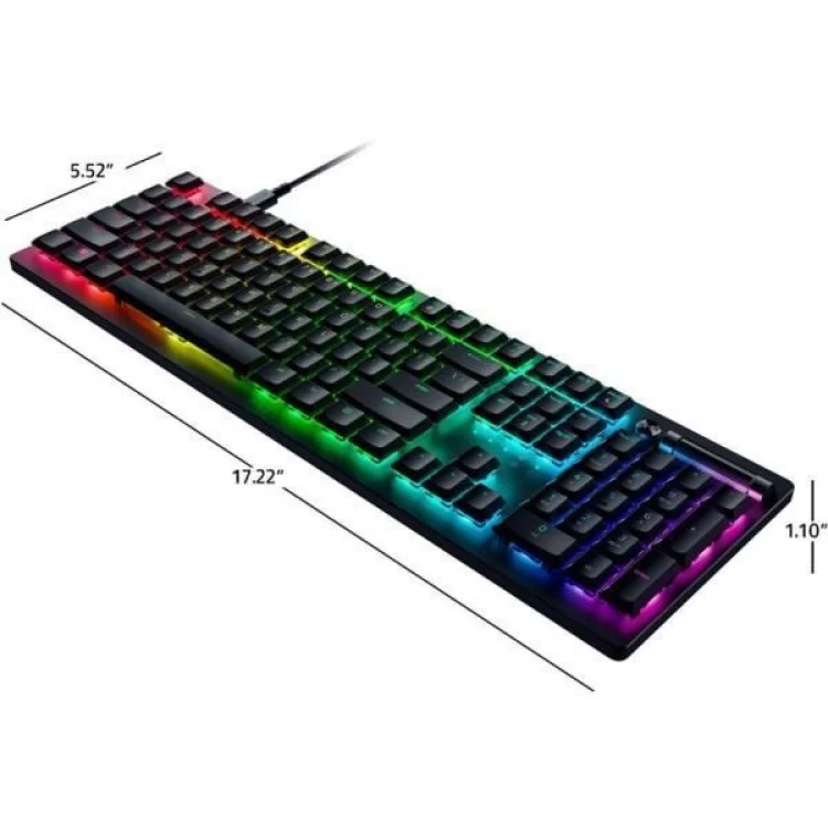 Клавіатура Razer DeathStalker V2 Red Switch USB RU Black (RZ03-04500800-R3R1) інструкція - картинка 6