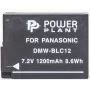 Акумулятор до фото/відео PowerPlant Panasonic DMW-BLC12, DMW-GH2 (DV00DV1297)