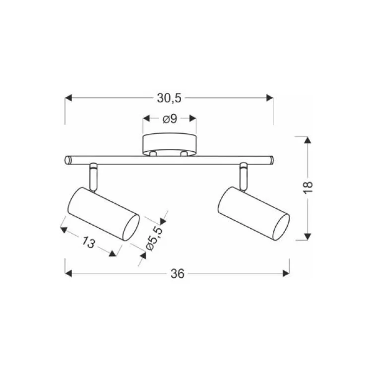 Спот Candellux 92-01719 Colly (92-01719) цена 5 114грн - фотография 2