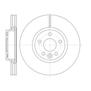 Тормозной диск REMSA 61019.10