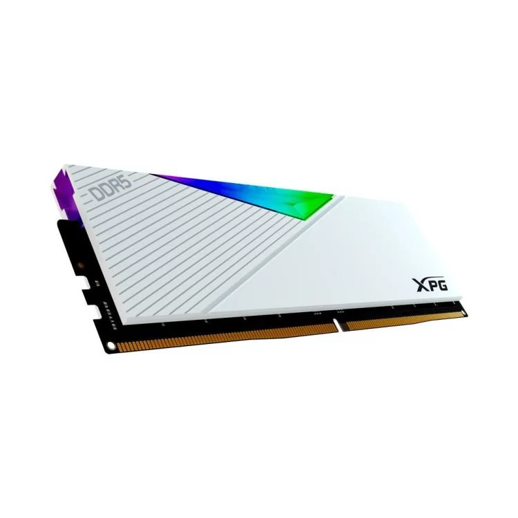 в продажу Модуль пам'яті для комп'ютера DDR5 32GB (2x16GB) 5200 MHz XPG Lancer RGB White ADATA (AX5U5200C3816G-DCLARWH) - фото 3