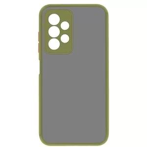 Чохол до мобільного телефона MAKE Samsung A23 Frame (Matte PC+TPU) Green (MCMF-SA23GN)