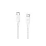 Дата кабель USB-C to USB-C 2.0m 100W white Belkin (CAB014BT2MWH)