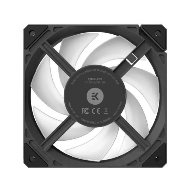 Кулер для корпуса Ekwb EK-Loop Fan FPT 120 D-RGB - Black (3831109897546) цена 2 111грн - фотография 2