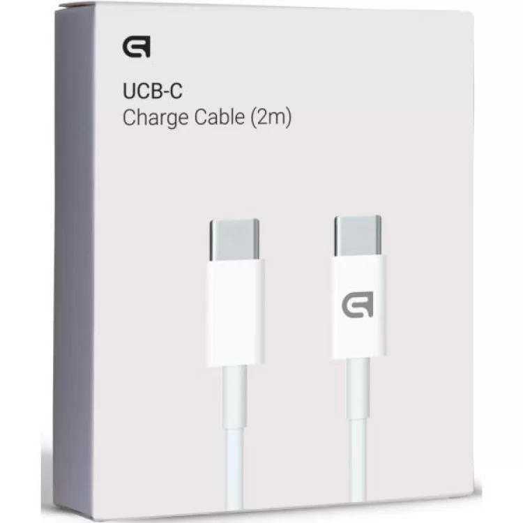 Дата кабель USB-C to USB-C 2.0m ABMLL82 white Armorstandart (ARM63474) відгуки - зображення 5