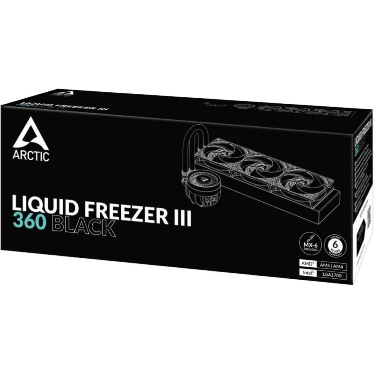 Система рідинного охолодження Arctic Liquid Freezer III - 360 Black (ACFRE00136A) інструкція - картинка 6