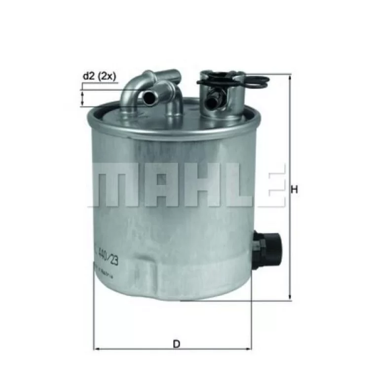 Фильтр топливный Mahle KL440/23