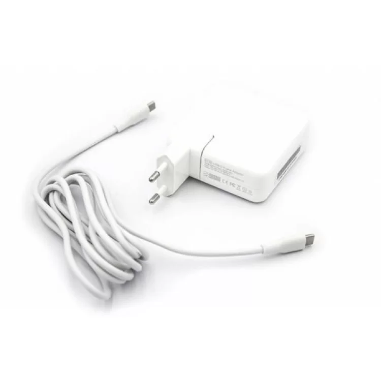 Блок питания к ноутбуку PowerPlant APPLE 220V, 20V 61W (USB Type-C) (AP61HCUSB) цена 1 868грн - фотография 2