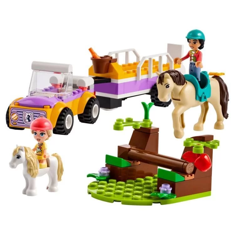 Конструктор LEGO Friends Прицеп для лошади и пони 105 деталей (42634) цена 670грн - фотография 2