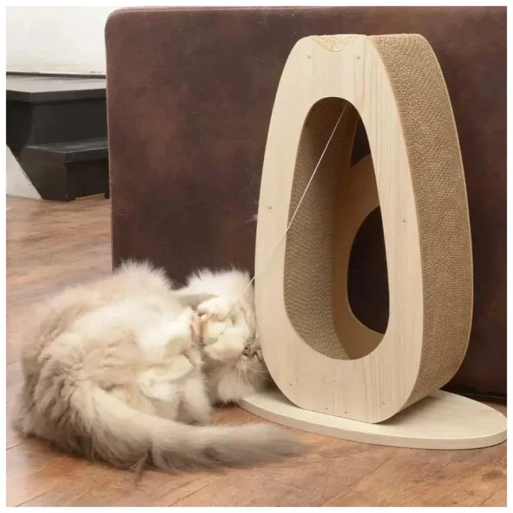 Дряпка (когтеточка) для котов Catit Pixi с игрушкой высокая 45x23.5x56 см (22517425114) инструкция - картинка 6