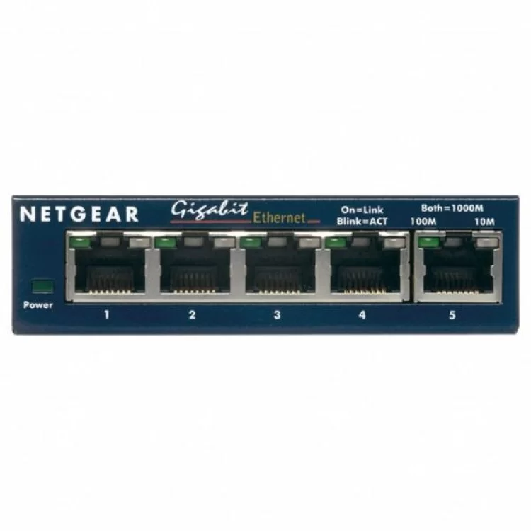 Комутатор мережевий Netgear GS105GE ціна 1 994грн - фотографія 2