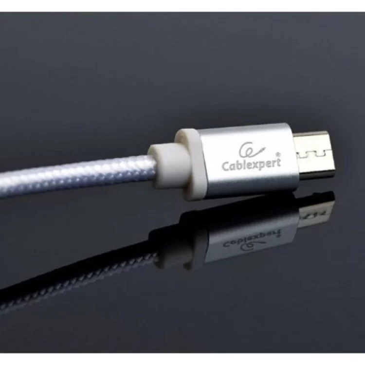 Дата кабель USB 2.0 AM to Micro 5P 1.8m Cablexpert (CCB-mUSB2B-AMBM-6-S) цена 186грн - фотография 2