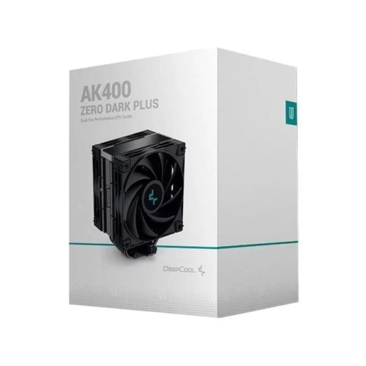 в продажу Кулер до процесора Deepcool AK400 Zero Dark Plus (R-AK400-BKNNMD-G-1) - фото 3