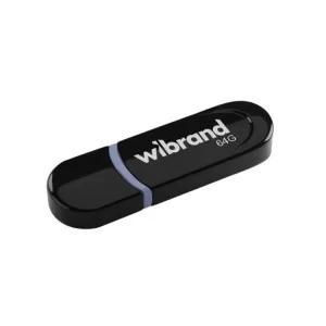 USB флеш накопитель Wibrand 64GB Panther Black USB 2.0 (WI2.0/PA64P2B)