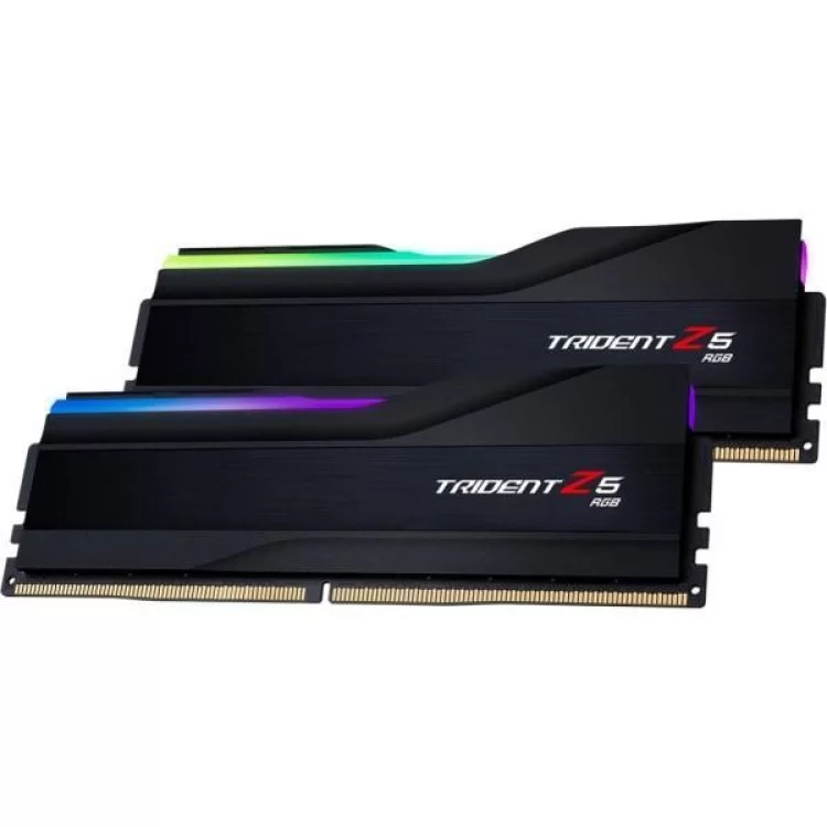 продаем Модуль памяти для компьютера DDR5 32GB (2x16GB) 6000 MHz Trident Z5 RGB Black G.Skill (F5-6000J3040F16GX2-TZ5RK) в Украине - фото 4