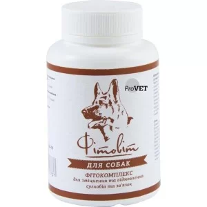 Вітаміни для собак ProVET "Фітовіт" для зміцнення і відновлення суглобів 100 табл. (4823082413737)