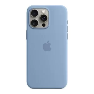 Чохол до мобільного телефона Apple iPhone 15 Pro Max Silicone Case with MagSafe Winter Blue (MT1Y3ZM/A)