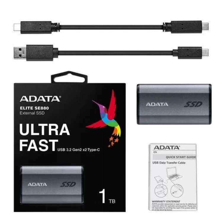 Накопитель SSD USB 3.2 1TB ADATA (AELI-SE880-1TCGY) характеристики - фотография 7