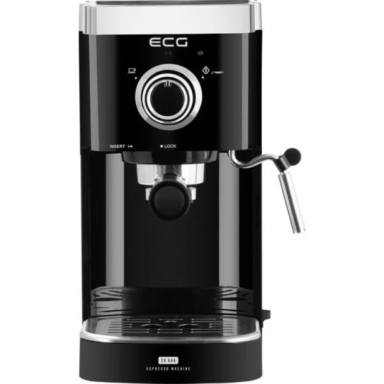 в продаже Рожковая кофеварка эспрессо ECG ESP 20301 Black (ESP20301 Black) - фото 3