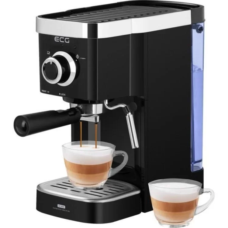 Рожковая кофеварка эспрессо ECG ESP 20301 Black (ESP20301 Black) характеристики - фотография 7