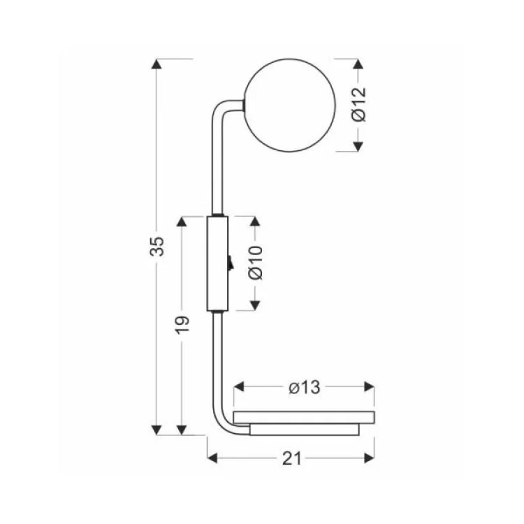 Бра Candellux 21-76878 Ponio (21-76878) - фотографія 2