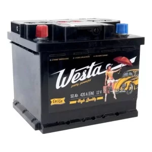 Аккумулятор автомобильный Westa 6CT-50 А (0)