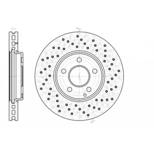 Гальмівний диск REMSA 6943.10