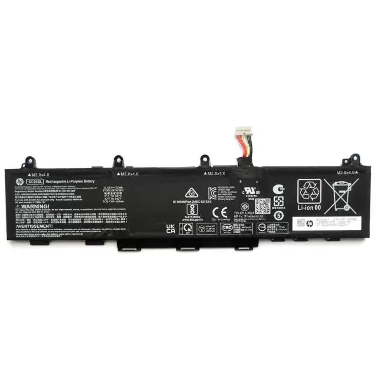 Акумулятор до ноутбука HP EliteBook 850 G7/G8 CC03XL, 53Wh (4400mAh), 3cell, 11.55V, Li-ion (A47874)