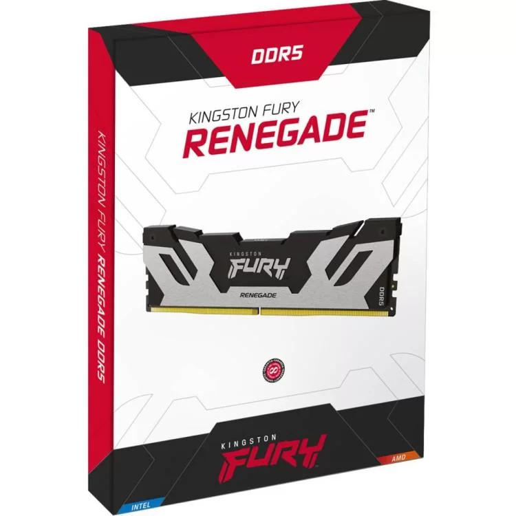 Модуль пам'яті для комп'ютера DDR5 16GB 6800 MHz Renegade Silver XPM Kingston Fury (ex.HyperX) (KF568C36RS-16) інструкція - картинка 6