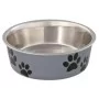 Посуда для собак Trixie Миска металлическая 300 мл/12 см (цвета в ассортименте) (4011905252414)