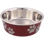 Посуда для собак Trixie Миска металлическая 300 мл/12 см (цвета в ассортименте) (4011905252414)