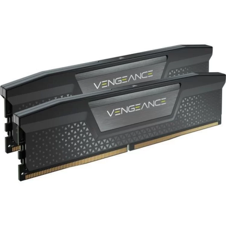 Модуль пам'яті для комп'ютера DDR5 64GB (2x32GB) 5600 MHz Vengeance Black Corsair (CMK64GX5M2B5600C40) ціна 15 298грн - фотографія 2