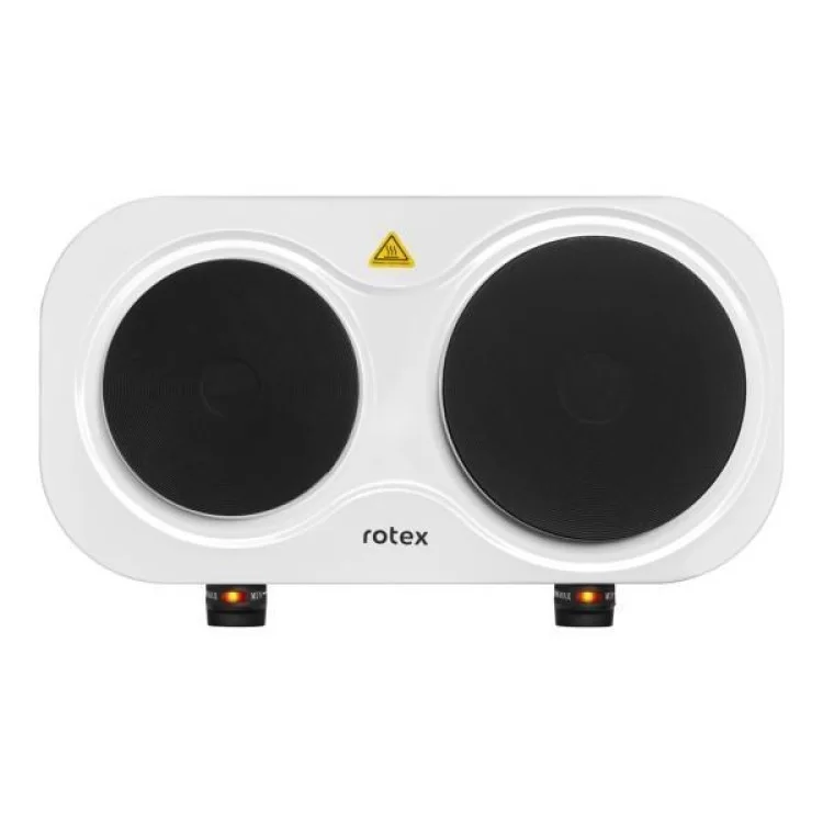 Настільна плита Rotex RIN415-W Duo ціна 1 119грн - фотографія 2