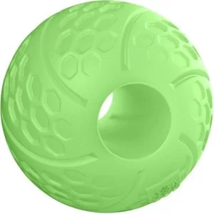 Игрушка для собак WAUDOG Fun Мячик светонакопительный с отверстием для лакомства 7 см (6209)