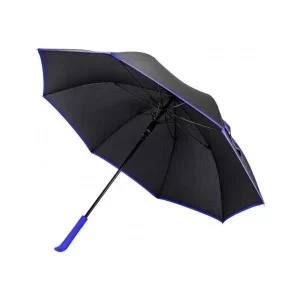 Зонт Optima Promo Next трость автомат, черно/синяя (O98503)