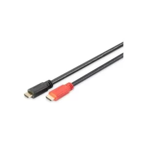 Кабель мультимедийный HDMI to HDMI 30.0m Amplifier Digitus (AK-330118-300-S)