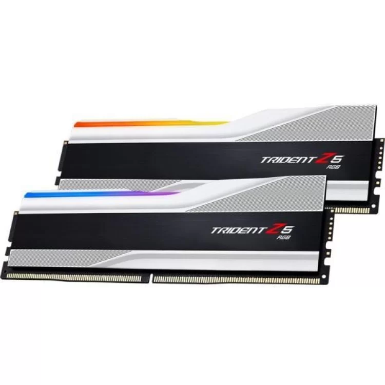 продаем Модуль памяти для компьютера DDR5 32GB (2x16GB) 6000 MHz Trident Z5 NEO RGB Silver G.Skill (F5-6000J3040F16GX2-TZ5RS) в Украине - фото 4