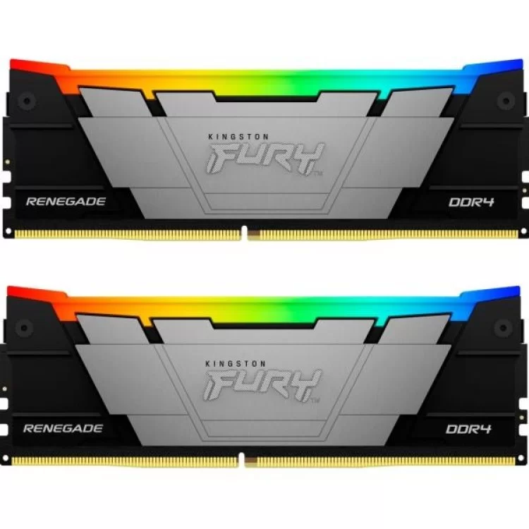 Модуль пам'яті для комп'ютера DDR4 64GB (2x32GB) 3600 MHz FURY Renegade RGB Kingston Fury (ex.HyperX) (KF436C18RB2AK2/64)