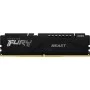 Модуль памяти для компьютера DDR5 32GB 6000 MHz Beast Black Kingston Fury (ex.HyperX) (KF560C40BB-32)