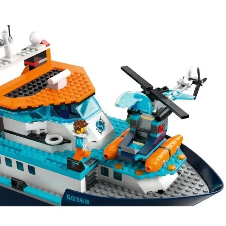 Конструктор LEGO City Арктический исследовательский корабль 815 деталей (60368) отзывы - изображение 5