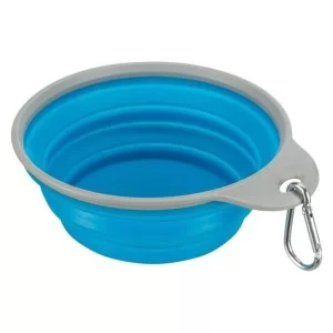 Посуд для собак Trixie Миска силіконова складна 1 л/18 см (кольори в асортименті) (4011905250182)