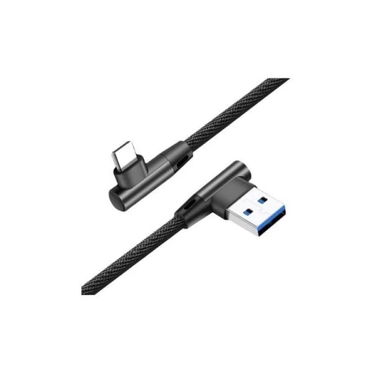 Дата кабель USB 2.0 AM to Type-C 1.0m 2.1A Cablexpert (CC-USB2J-AMLCML-1M) ціна 251грн - фотографія 2