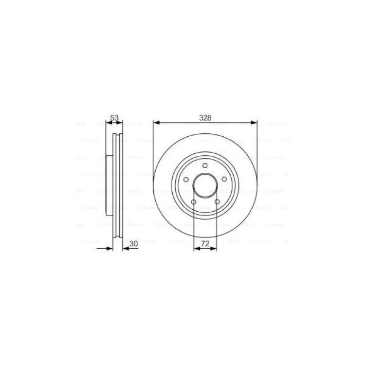 Гальмівний диск Bosch 0 986 479 R48 відгуки - зображення 5