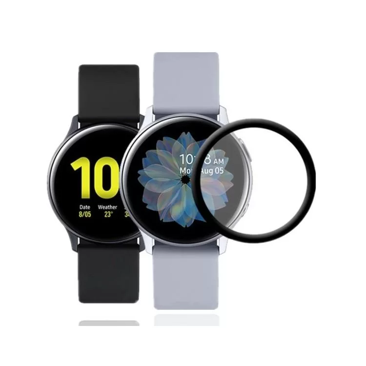 в продаже Пленка защитная BeCover Samsung Galaxy Watch Active SM-R500 Black (706034) - фото 3