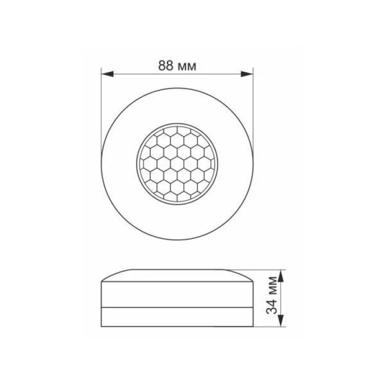 в продажу Датчик руху Videx 220V 1200W інфрачервоний (VL-SPC12W) - фото 3