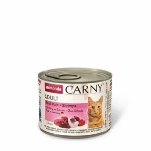 Консерви для котів Animonda Carny Adult Beef, Turkey + Shrimps 200 г (4017721837088)