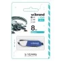 USB флеш накопичувач Wibrand 8GB Aligator Blue USB 2.0 (WI2.0/AL8U7U)